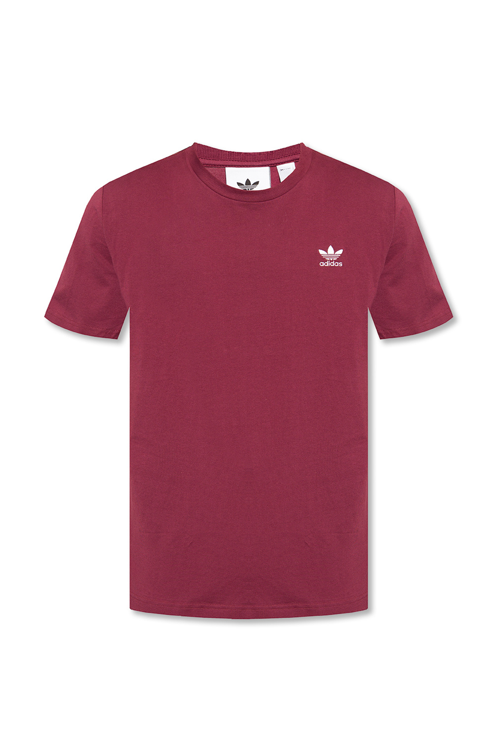 Adidas originals best sale t shirt burgundy